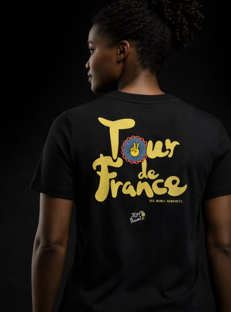Tour de France ™ 2024 Collection Leader T-Shirt Men - black